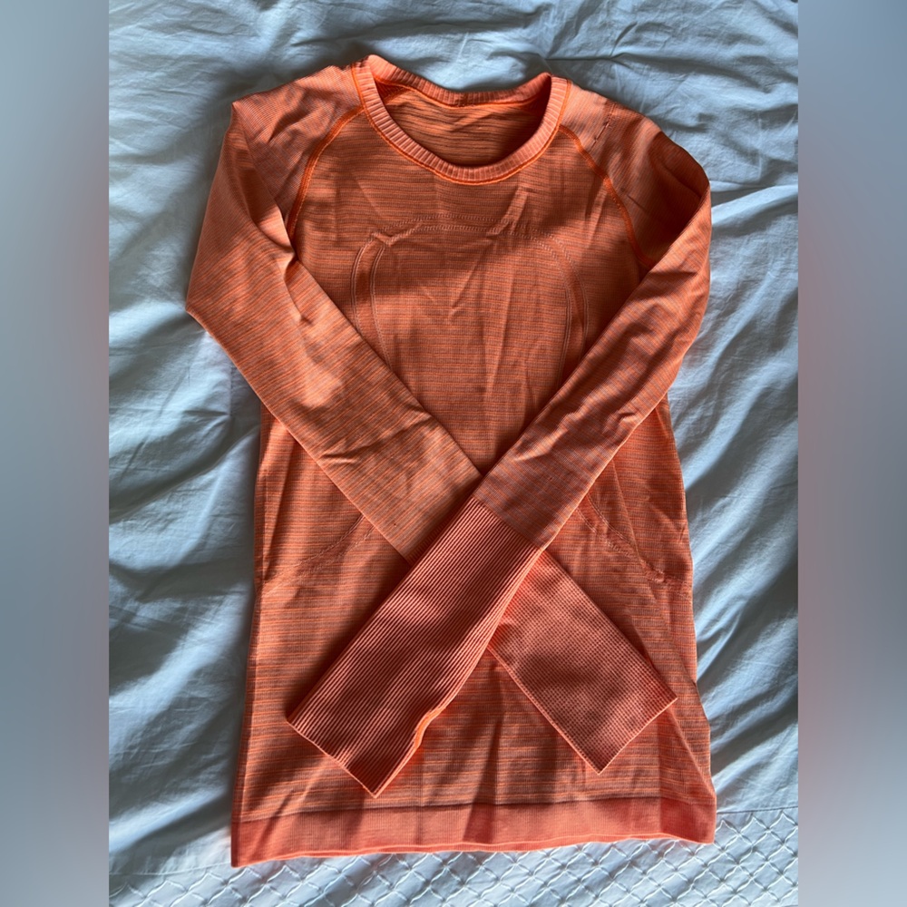 Women’s Lululemon Long Sleeve - Orange